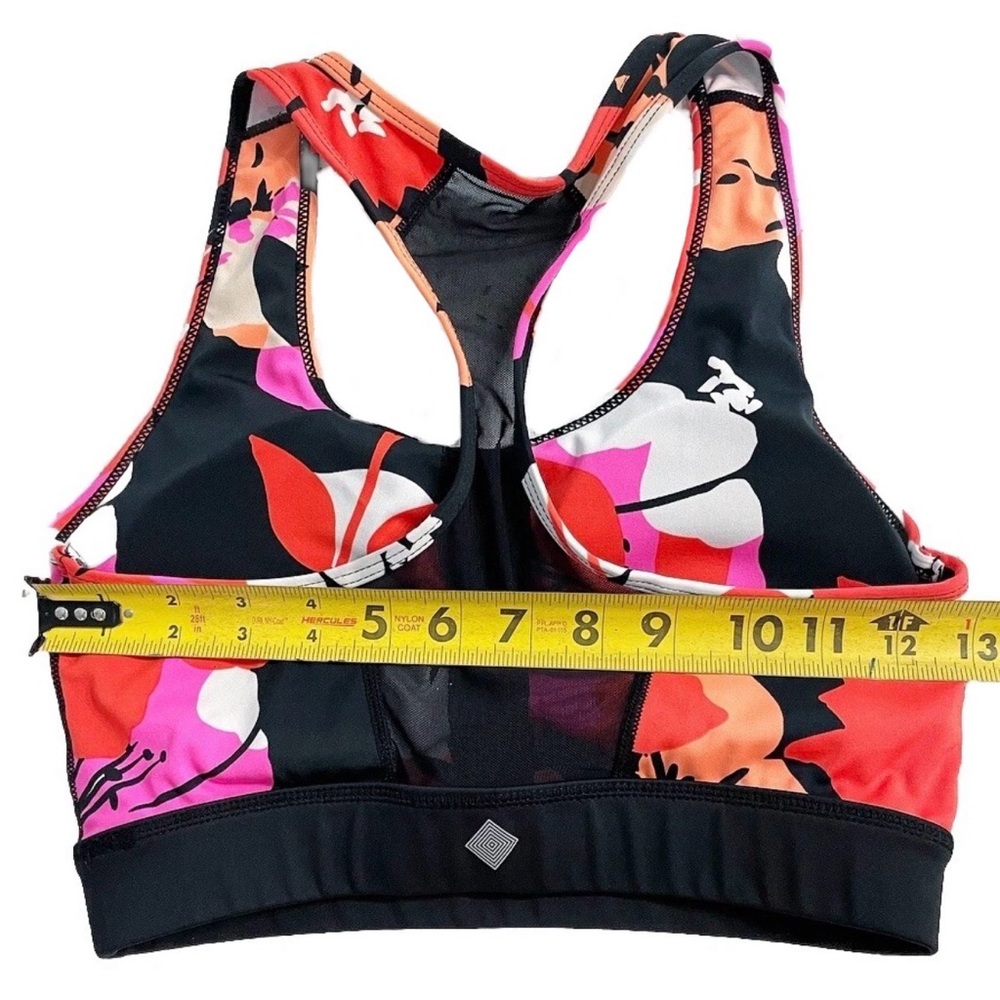 Lularoe Rise Floral Racerback Sports Bra Small - Picture 4 of 6